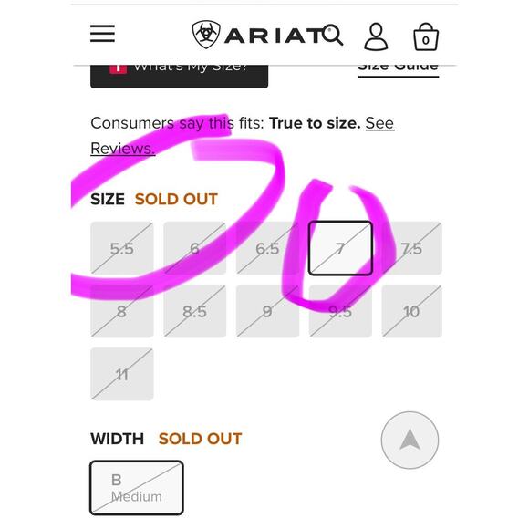 Ariat Hybrid Rancher Brown Leather Wide Square Toe Cowboy Boots Women’s 7B NEW - Picture 14 of 14